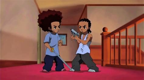 huey vs riley episode.